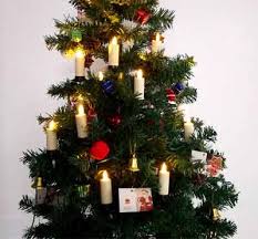 Led Flameless Christmas Tree Candles Supplier