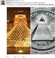 Le pantin des Illuminati Emmanuel Macron fait 66,06% au Second Tour et fête  sa victoire au Louvre | Le Nouvel Ordre Mondial