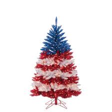 Christmas white living room backdrop for photography christmas tree gifts photo background studio vintage white light fireplace. Sterling 5 Ft Patriotic American Artificial Christmas Tree In Red White And Blue With 495 Clear Lights 6120 50rwb The Home Depot
