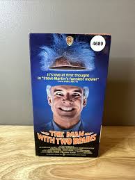 The Man With Two Brains VHS Steve Martin Comedy Cult Classic Warner Brothers