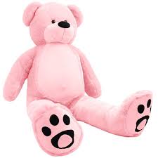 Find stuffed bears, elephants and more, and all at everyday great prices. Wowmax 6 Foot Giant Huge Life Size Teddy Bear Daney Cuddly Stuffed Plush Animals Teddy Bear Toy Doll For Birthday Christmas Pink 72 Inches Walmart Com Walmart Com
