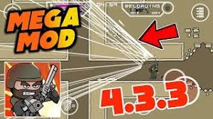 Download mini militia versi lama mod apk warna merah biru. Mini Militia Mega Mod Apk 4 3 3 Youtube