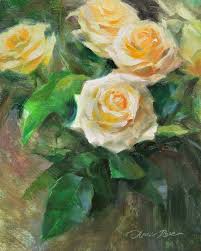 The Wait And The Reward My Wide Eyed Response To The Response Rose Painting Flower Painting Floral Art
