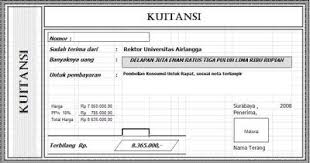 Kwitansi tertua yang pernah ditemukan adalah berupa sepotong tanah liat dengan ukuran sekitar satu inci kali. Contoh Kwitansi Cetak Foto