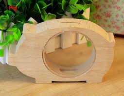 Wood Animal Piggy Bank Wooden Money Boxes Wooden Money Wooden Piggy Bank