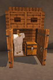 Here S A Functional Dresser Design To Add Some Extra Detail To Your Minecraft Survival World Minecraft Furniture Easy Minecraft Houses Cute Minecraft Houses