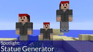 Statue Generator In Vanilla Minecraft Statue Generator Minecraft