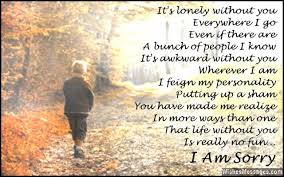 This poetry collection contains the different aspect of forgiveness such as i forgive you poems, inspirational poems forgiveness, famous poems forgiveness I Am Sorry Poems For Friends Wishesmessages Com
