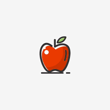 Apple Fruit Icon Design Vector Illustration Apple Icons Fruit Icons Vector Png And Vector With Transparent Background For Free Download Fruit Icons Apple Logo Design Apple Icon