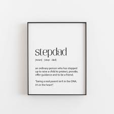 Gifts that have a sense of nostalgia are always great. Stepdad Definition Stepdad Gift Step Dad Gift Stepdad Etsy