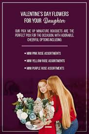 It's the day when people show their affection for another person or people by sending cards, flowers or chocolates. Flowers For Daughter On Valentine S Day Online