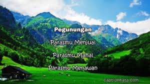 Gambar pemandangan sawah dan pegunungan terindah sumber www.frewaremini.com. Puisi Alam Pegunungan Indah Menawan Captionkata Com 2021 Caption Dp Bbm Kata Bijak Terbaru