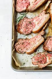 Frenched Rack Of Lamb Recipe Skinnytaste Recipe Lamb Recipes French Rack Of Lamb Recipe Recipes