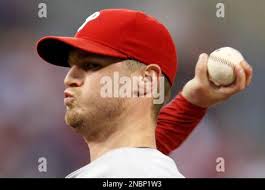 Philadelphia Phillies pitcher Kyle Kendrick throws in the second inning of  a baseball game against the Pittsburgh Pirates in Pittsburgh, Saturday,  June 4, 2011. (AP Photo/Gene J. Puskar Stock Photo