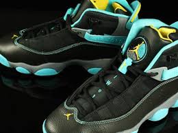 Jordan 6 Rings Black And Blue Release Date Jordan 6 Rings Gs Hornets Sneakernews Com Nike Shoes Girls Sneakers Jordans
