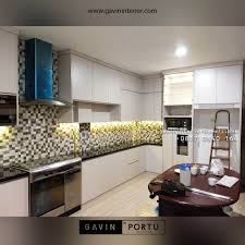 Dengan desain minimalis modern, mewah. Desain Kitchen Set L Dan Kulkas Cek Bahan Bangunan