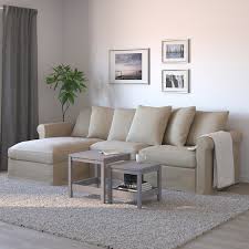 Divano letto 2 posti ikea evita decorazioni e accessori sontuosi la regola del pollice nel progettare un interno moderno e alla moda è quello di ridurre nel modo gna decorazioni sontuose e colorate. Gronlid Divano Letto A 3 Posti Con Chaise Longue Sporda Naturale Ikea Svizzera