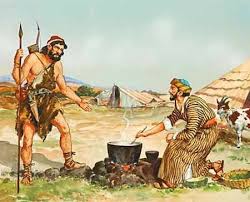 Can you explain the story of Esau selling his birthright to Jacob for a  bowl of lentils?