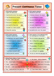 Present Continuous Tense Present Continuous Tense Learn English Continuity
