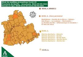 Puebla está en verde junto con 18 estados más de acuerdo con las autoridades del gobierno federal por primera vez la entidad se ubica en el nivel más bajo, después de 15 meses. Mapa Covid Sevilla Semaforo Covid Hasta 38 Municipios En Riesgo Extremo Y Otros Once Ya En La Nueva Normalidad