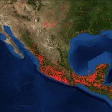 Proporciona una visualización con código de color de las áreas de nubosidad. Nasa Capta Incendios En Mexico Desde Satelites El Imparcial Noticias De Mexico Y El Mundo
