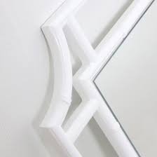 allen + roth 24-in W x 30-in H Glossy White Polished Wall Mirror in the  Mirrors department at Lowes.com