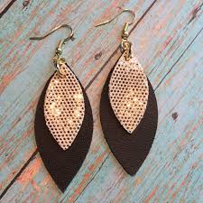6 Intoxicating Reasons I Love Jewelry Ideas Diy Leather Earrings Etsy Earrings Silhouette Jewelry