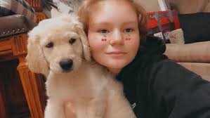 He has made himself at home. Riley (Timmy)