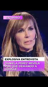 🎤 En una entrevista exclusiva en Radio Wo, Daniela Pérez, reconocida  cantante y artista, rompió el silencio y contó todo sobre la demanda que  inició contra Google y un sello discográfico., 🔥 Esto es ...