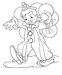 A clown is a comic individual that is usually found in circuses. Great Clown Coloring Page Free Printable Coloring Pages For Kids