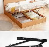 Good Quality Bed Pneumatic Lifter Hard Ware Mechanism Hydraulic Sofa Bed  Gas Lift Fitting for Furniture Bed Fitting with Shocker