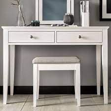 See more ideas about bedroom decor, home decor, white dressing tables. Ashby White Painted Dressing Table Stool Linen Oak Furniture Uk