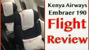Kenya airways business class flight fares. Kenya Airways Embraer 190 Business Class Flight Review Youtube