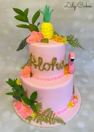 Lily Cakes Tropical Themed Baby Shower Cake Facebook