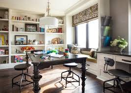 Greg's wife janet and the kids are avid crafters, so between the four of them, they generate a lot of paper!it's taking ove. Craft Room Built In Storage Ideas Transitional Home Office San Diego By Robeson Design Houzz