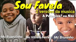 The midi file sou favela is available on midismusic under brazilian, it is a song recorded by mc bruninho e vitinho ferrari. Mc Ruanzinho Sou Favela Feat Mc Bruninho E Mc Vitinho 2018 Youtube