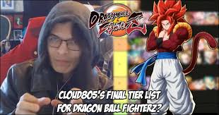 Arcsy is too scared to really shake things up other than the odd character.it's so funny to see how slept on ui goku was here, only for every pro to have him consistently in the top 5 Cloud805 Constructs Possibly His Last Dragon Ball Fighterz Tier List After Ss4 Gogeta S Release