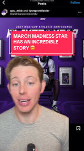 Tyon Grant-Foster is an inspiration to all of us #gcubasketball  #marchmadness #gcu #tyongrantfoster #fyp