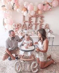 Birthday Theme Ideas For Baby Girls 23 Outfit Ideas On What To Wear To A Baby S First Birthday Girl Birthday Decorations Baby Birthday Party Girl Baby Girl Birthday Decorations