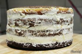 Ombre Tort Tiramisu Z Kremem Mascarpone Stonerchef Recipe Food Czech Recipes Pineapple Coconut Bread