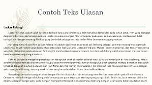 Teks Ulasan Kel 8