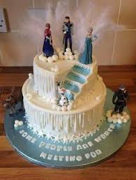 Kue ulang tahun biasanya memiliki berbagai corak warna, bentuk dan hiasan. Contoh Kue Ulang Tahun Frozen Frozen Birthday Party Kue Pesta Kue