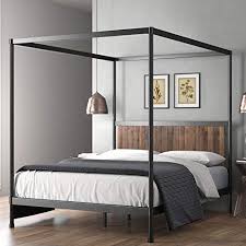 Mainstays modern canopy bed, sturdy metal, full. Full Size Canopy Beds Full Canopy Beds For Kids