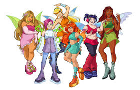 personal art blog — winx club redesigns for fun!