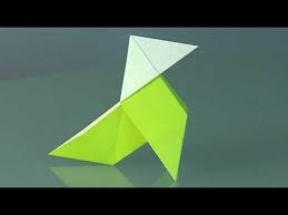 A Paper Bird Pajarita Origami Step By Step Useful Origami Origami Step By Step Origami