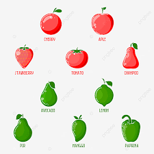 Namun tanaman ini dapat dikatakan. Gambar Buah Vektor Dengan Warna Merah Dan Hijau Buah Ikon Imej Png Dan Vektor Untuk Muat Turun Percuma