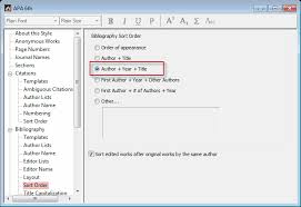 Put the list into a table. Solved How To Change The Order Of References In One In Te Endnote Community