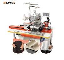 Top Quality Factory SOMAX SM-07A Automatic Futbol T-shirt Sweatshirts  Circular Bottom Hemming Industrial Robotic Sewing Machine