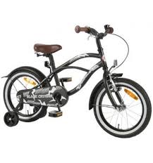 Volare Cykel Black Cruiser 16 Kinder Fahrrad Kinderfahrrad Kinderfahrrad 16 Zoll