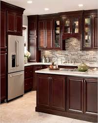 Cherry Wood Kitchen Cabinets With White Granite For Sale Modern Kitchen Ideas Luxury Kitchen Cabinets Cherry Wood Kitchen Cabinets Cherry Cabinets Kitchen